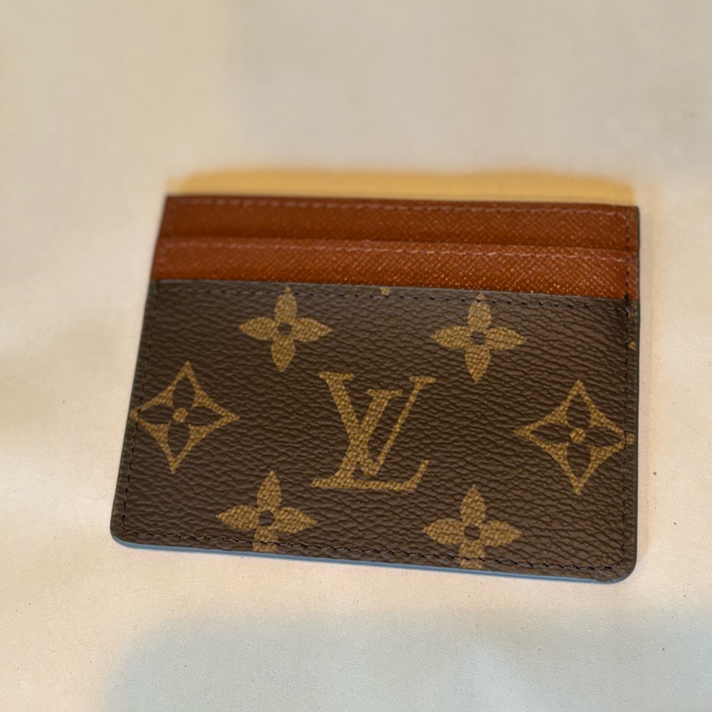 Louis Vuitton Monogram Brown Card Holder